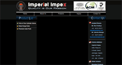 Desktop Screenshot of imperialimpex.com